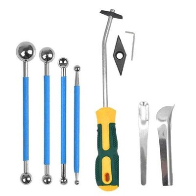 9Pack Steel Pressed Ball Tile Grout Repairing Ceramic Floor