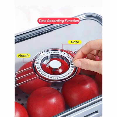 Kitchen Storage Food organizer Container PET Seal Stable Can