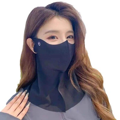 Full Face Sunscreen Mask Facekini for Women UV Protection 20
