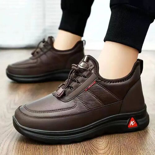 Winter New MENS Plush and Thick Insulation, Anti Slip, Wate