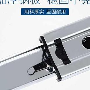 1米加长抽屉轨道加厚滑道滑轨三节轨轨榻柜橱榻米承重三节导寸