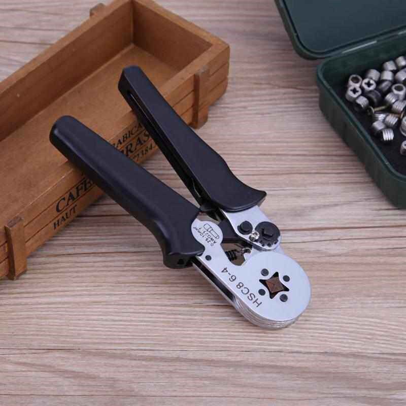 Mini Type Self Crimping Pliers 0.25-10mm2 Wire Cable Strippe