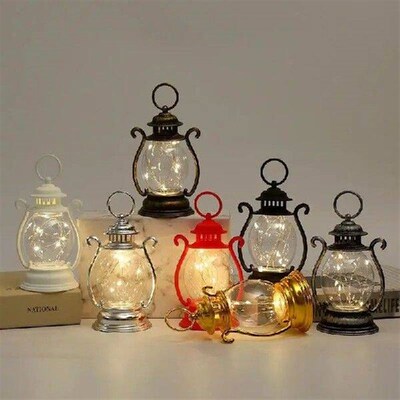 Rustic Lantern Outdoor Lantern Retro Decorative Hanging