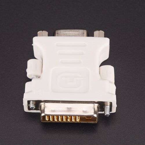 New 24+1 Pin DVI D D M To VGA F Adapter Video Computer Moni