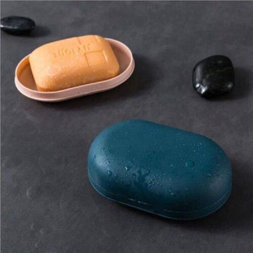 Portable Plastic Soap Protector Case for Bathroom Shower, 1