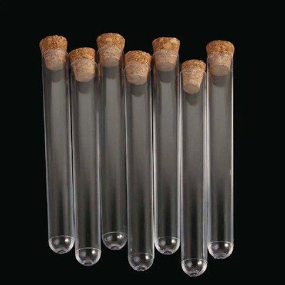 School Supplies Chemical Laboratory Clear Plastic Test