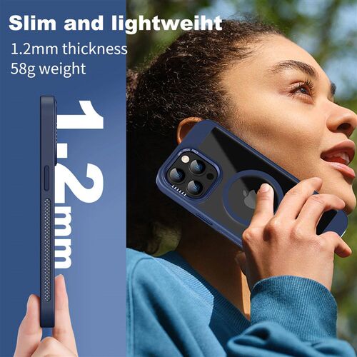 Luxury Magnetic Metal Frame Bumper Protection Case for iPhon