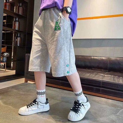 Boys Summer Shorts New Childrens Summer Five-point Pants B