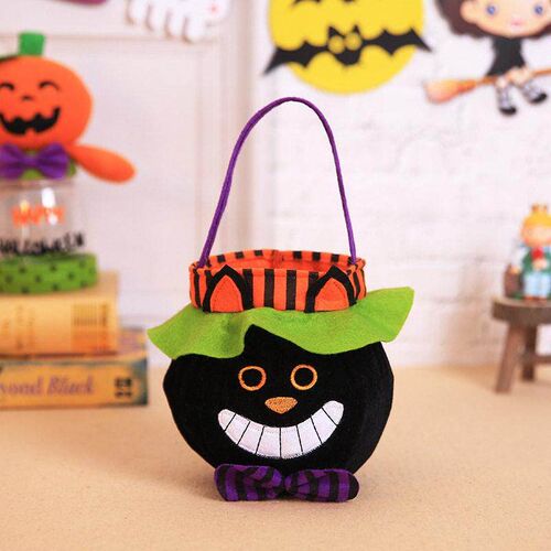 Halloween decorati tote bag Candy bag party dress up prop ba