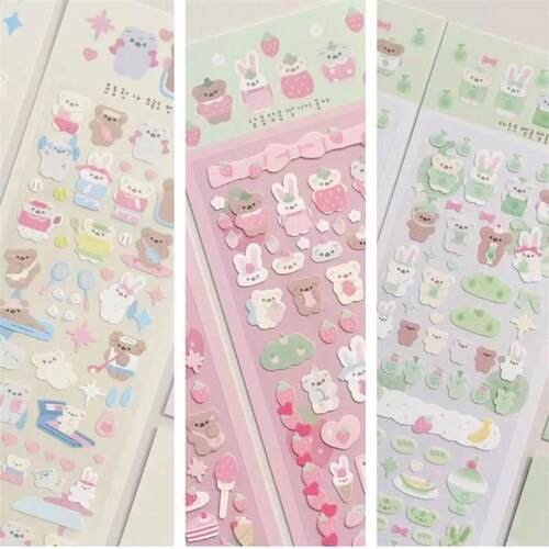 Cute Animal Laser er Diy Scraping Happiness Planning Album M