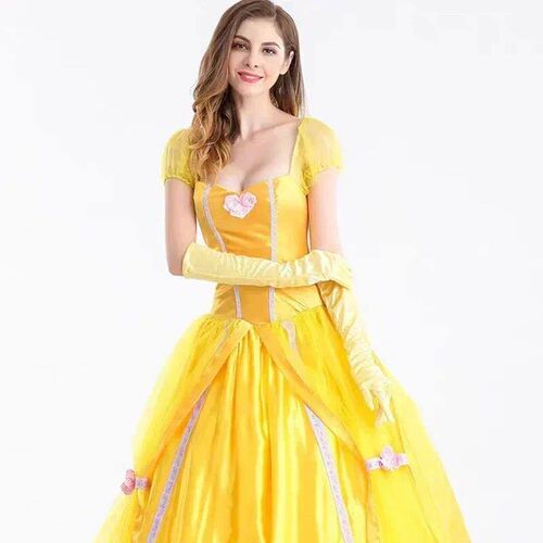 Princess Bella Cosplay Costumes Adult Beauty And The Beast