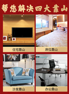 中式平安喜狮石敢当一对小狮子国潮风可爱家居办公桌客厅幸运摆件