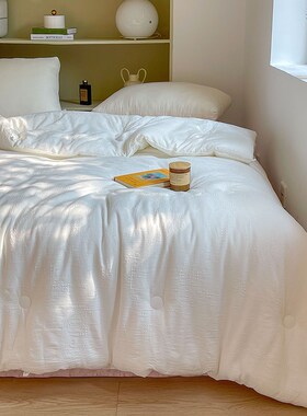 2米*2米3全子人春秋被四季被2.2xm大豆纤维冬被加厚