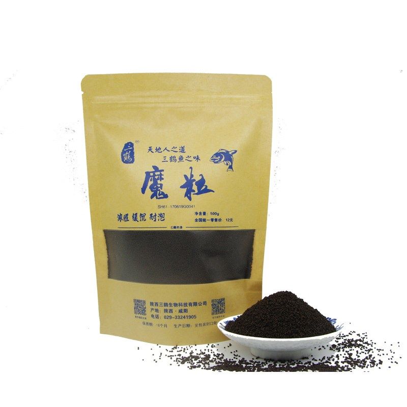 三鹤魔粒高动物蛋白鱼饵浓腥缓沉耐泡黑颗粒麻团散泡底窝鲫鲤鱼,户外/登山/野营/旅行用品,台钓饵,淘宝优惠券,粉丝福利购,淘宝优惠卷