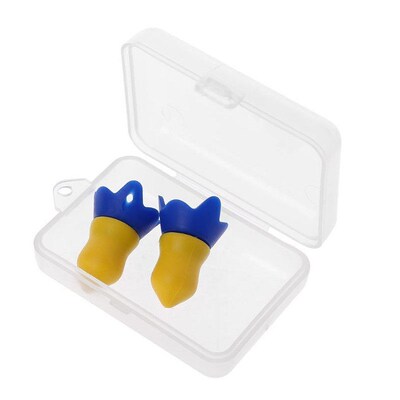 1 Pair Silicone Noise Cancelling Hearing Protection Flight E