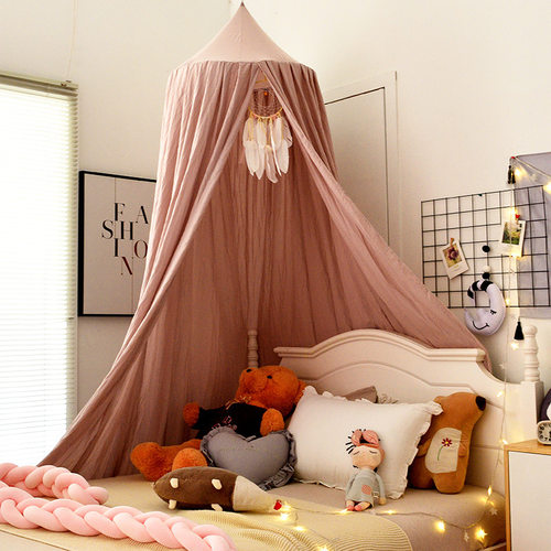 Baby Crib Bed Tent Hung Dome Mosquito Net Baby Bed Baby Girl