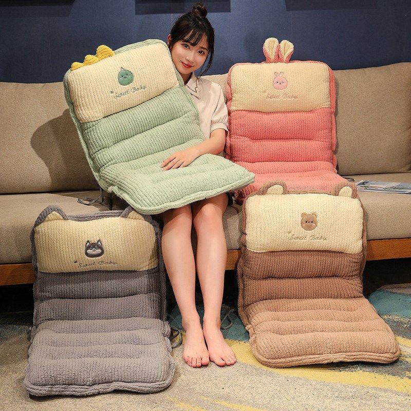 加厚办公室坐垫屁垫椅子垫靠背一体护腰垫学生教室宿舍座垫久坐冬,居家布艺,美臀垫/保健坐垫,淘宝优惠券,粉丝福利购,淘宝优惠卷