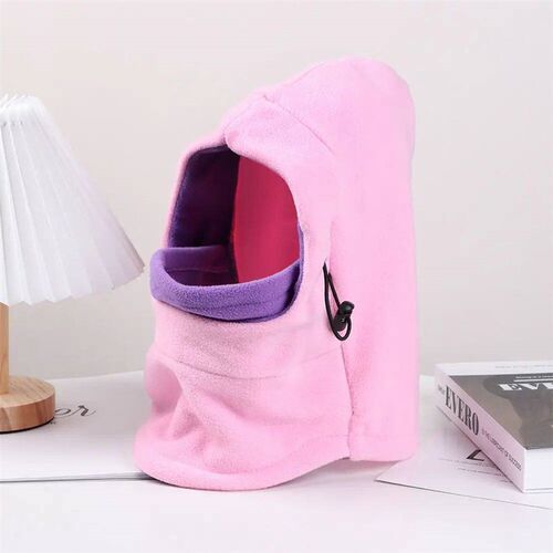 1pc Thermal Neck Warm Full Face Ski Mask Hood Cap Kids Winte