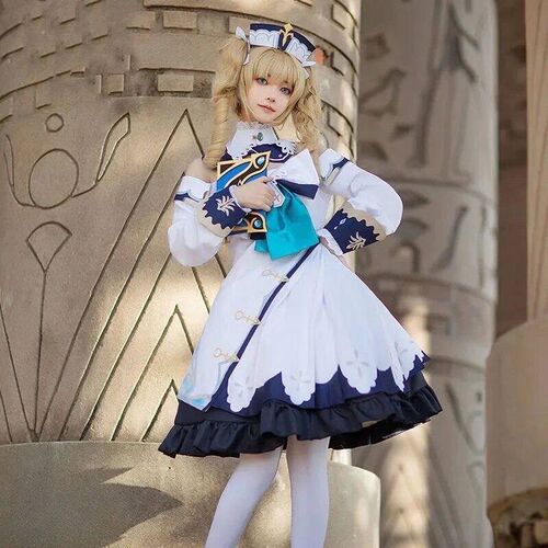 Barbara Gunnhildr Cosplay Game Genshin Impact Cosplay