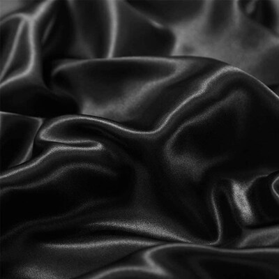 Satin Three-piece Set Supply Solid lor Silk Quilt ver Pillow