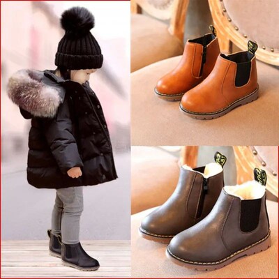 Children Kids Fashion Boots Spring Teen Girls Chelsea Boot W