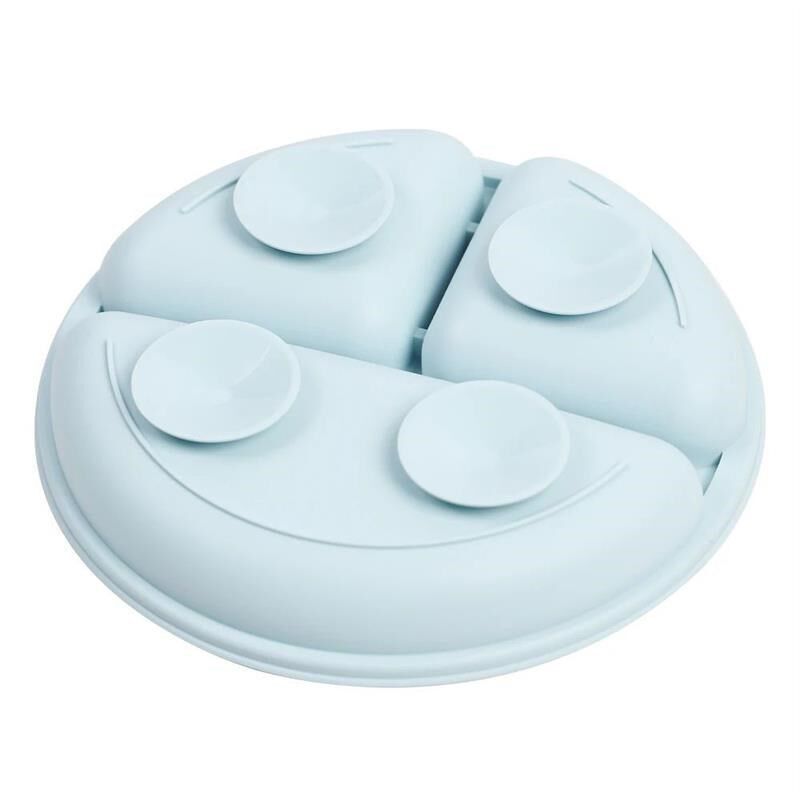 Silicone Baby Feeding Set Suction Plates and Bowls for Toddl