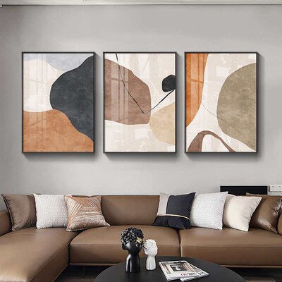 Modern Light Luxury Nordic Abstract Morandi Living Room Sofa