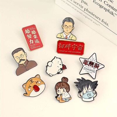 Ins tendy Super Cute Cartoon Character Brooch Girls Accesso
