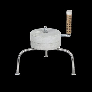 老式青石小石磨家用小型轻便豆浆豆腐幼儿园手动推磨盘机磨子复古