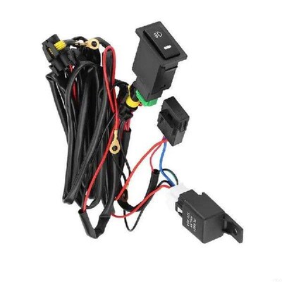 C63D Replacement 12V Car LED Fog Light Wiring Fog Light