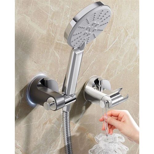 New Shower Holder 360Self-adhesive Shower Head Stand Brack
