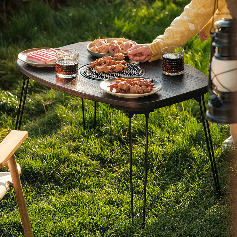 实木飘窗小茶桌装烧烤炉火锅桌取暖可携式茶几户庭院外围炉煮茶桌,住宅家具,家用茶台/茶桌,淘宝优惠券,粉丝福利购,淘宝优惠卷