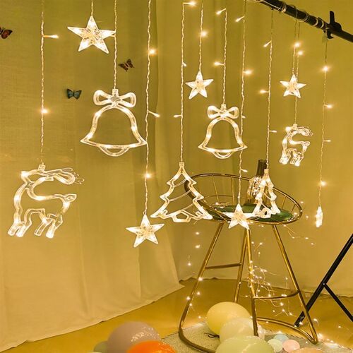 220V EU/110V US LED Christmas Lights Star Lamp Fairy Curtain