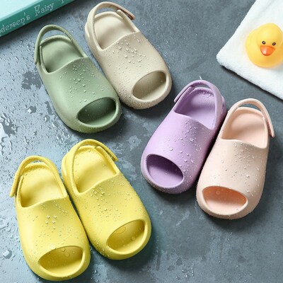 Baby Toddler Kids Adults Slip-On Eva Sandals Boys Girls Sand