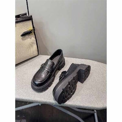 Uncle MJ ~ Platform Heel Loafers Women British Sle New