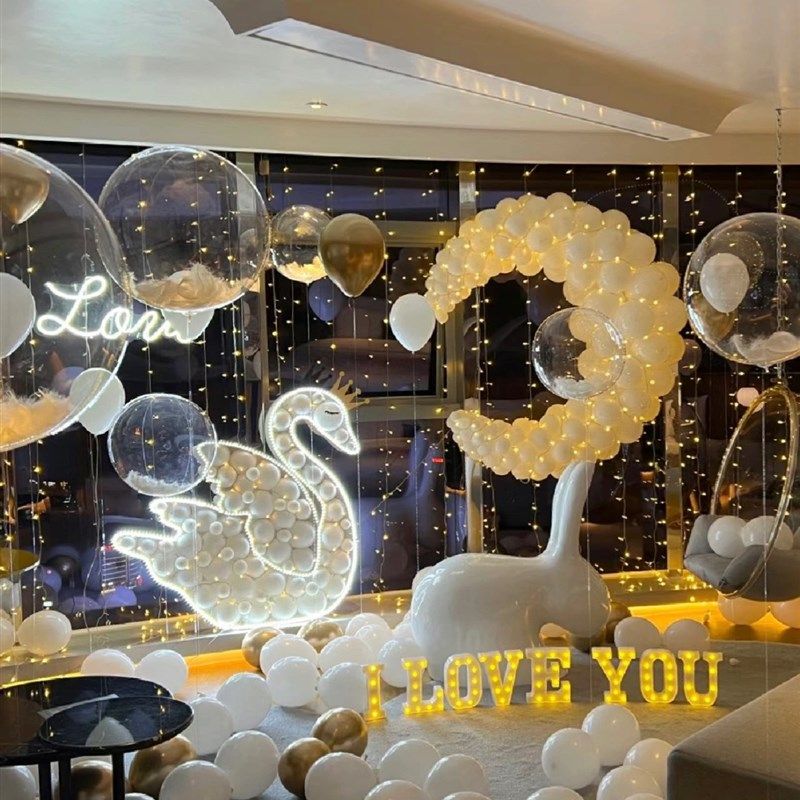 苏州不止派对求婚布置 在苏州 求婚气球布置 惊喜求婚,节庆用品/礼品,装扮布置套餐,淘宝优惠券,粉丝福利购,淘宝优惠卷