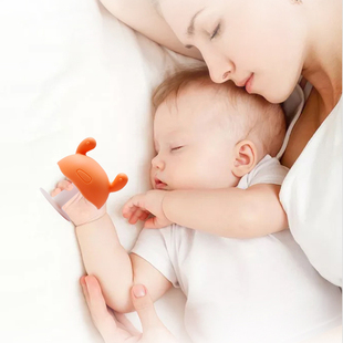 Silicone Baby Teether Teething Toys Mushroom Teether Infant