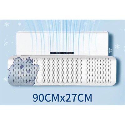 Air Conditioner Deflector Adjustable Confinement Air Deflect