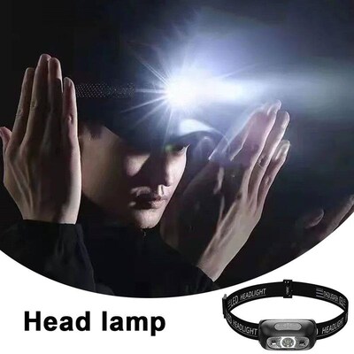 Night Fishing Powerful Torch Head Lamp Strong Light Headlamp