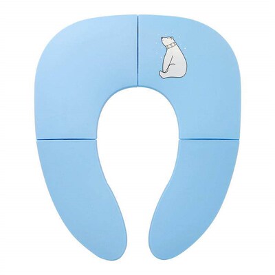 Kids Baby Toddler Travel Folding Padded Potty Seat Cushion T
