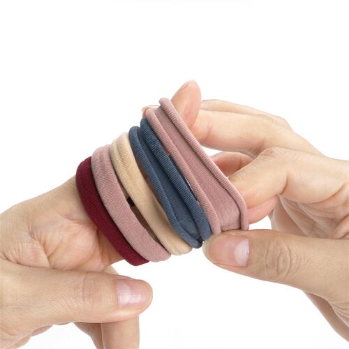 50PCS Soft Hair Ties, tail Scrunchies Head Bands for Women G