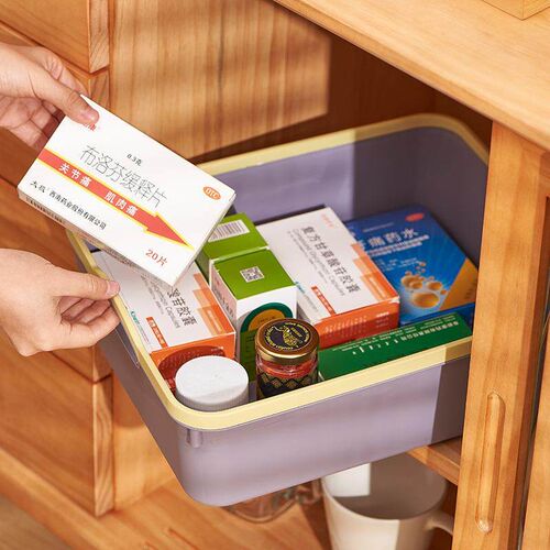 Home Bathroom, Kitchen Organizer Storage Box, Miscellaneous
