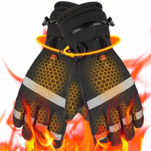Electric Heated Gloves Winter Waterproof Heating Thermal