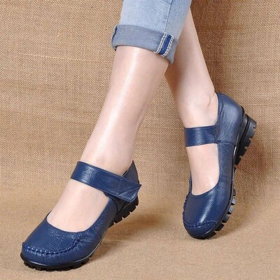 New Japanese School Uniform Shoes Women Flats Mary Jane Shoe