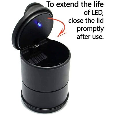 Universal Car Ashtray with Led Light Car Auto Ashtray Cigar