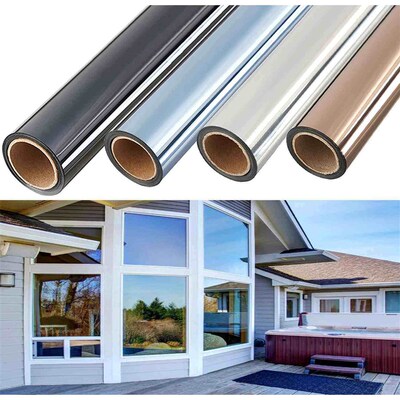 One Way Mirror Window Privacy Film Daytime Anti UV Sun Block