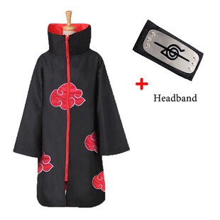Cloak Akatsuki Cosplay 135 Children Costume Adult Hallow XXL