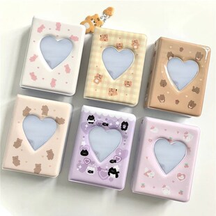 Love Stora Photo Picture Hollow Heart Inch Album Bear Cute