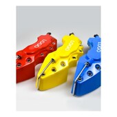 Car 2Pcs Brake disc cover Size Caliper ABS