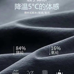 Ice Straight Silk Mens Loose Pants Business